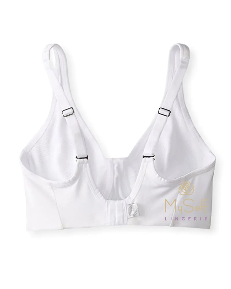 731439 White Sports Bra