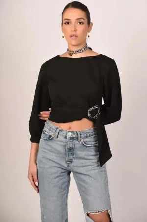 Alessia Cropped Blouse