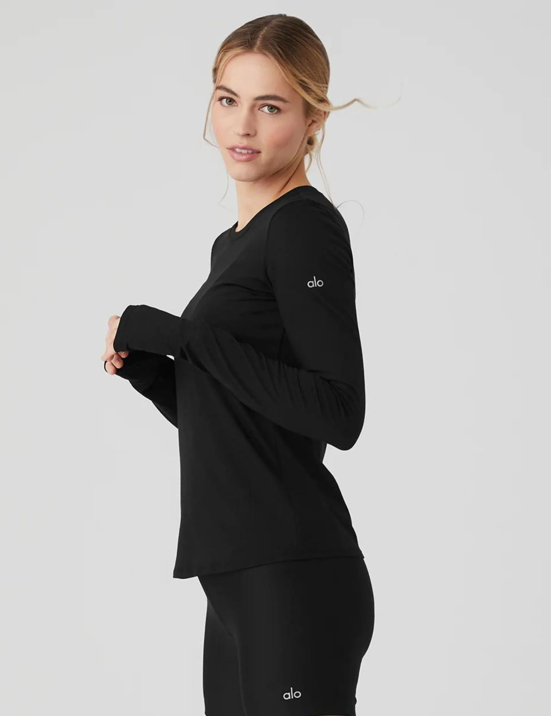 Alosoft Finesse Long Sleeve - Black