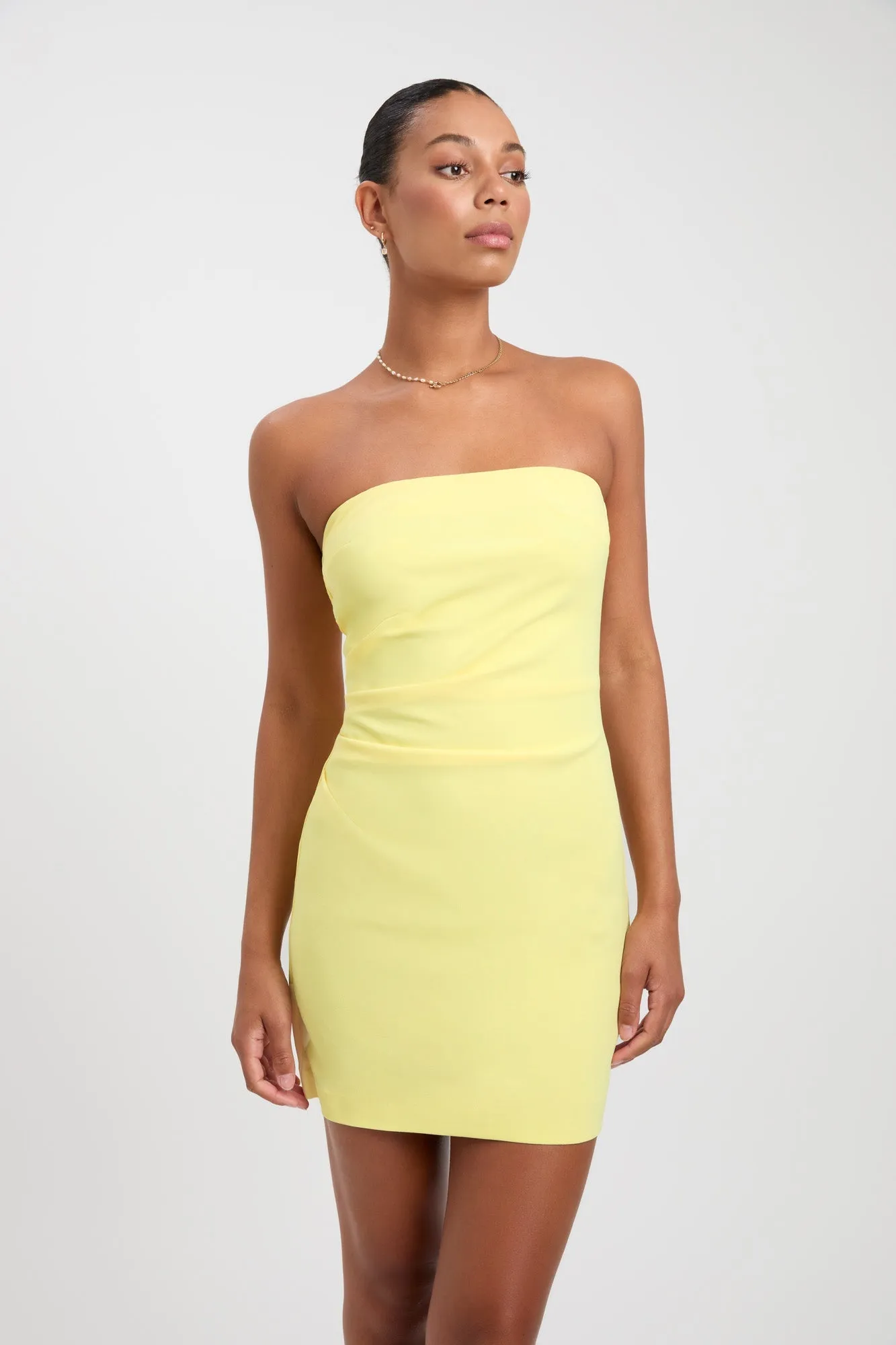 Alpha Strapless Mini Dress