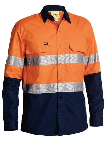 Bisley 3M Taped Hi Vis X Airflow™ Ripstop Shirt (BS6415T)