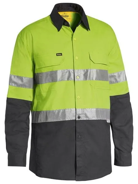 Bisley 3M Taped Hi Vis X Airflow™ Ripstop Shirt (BS6415T)