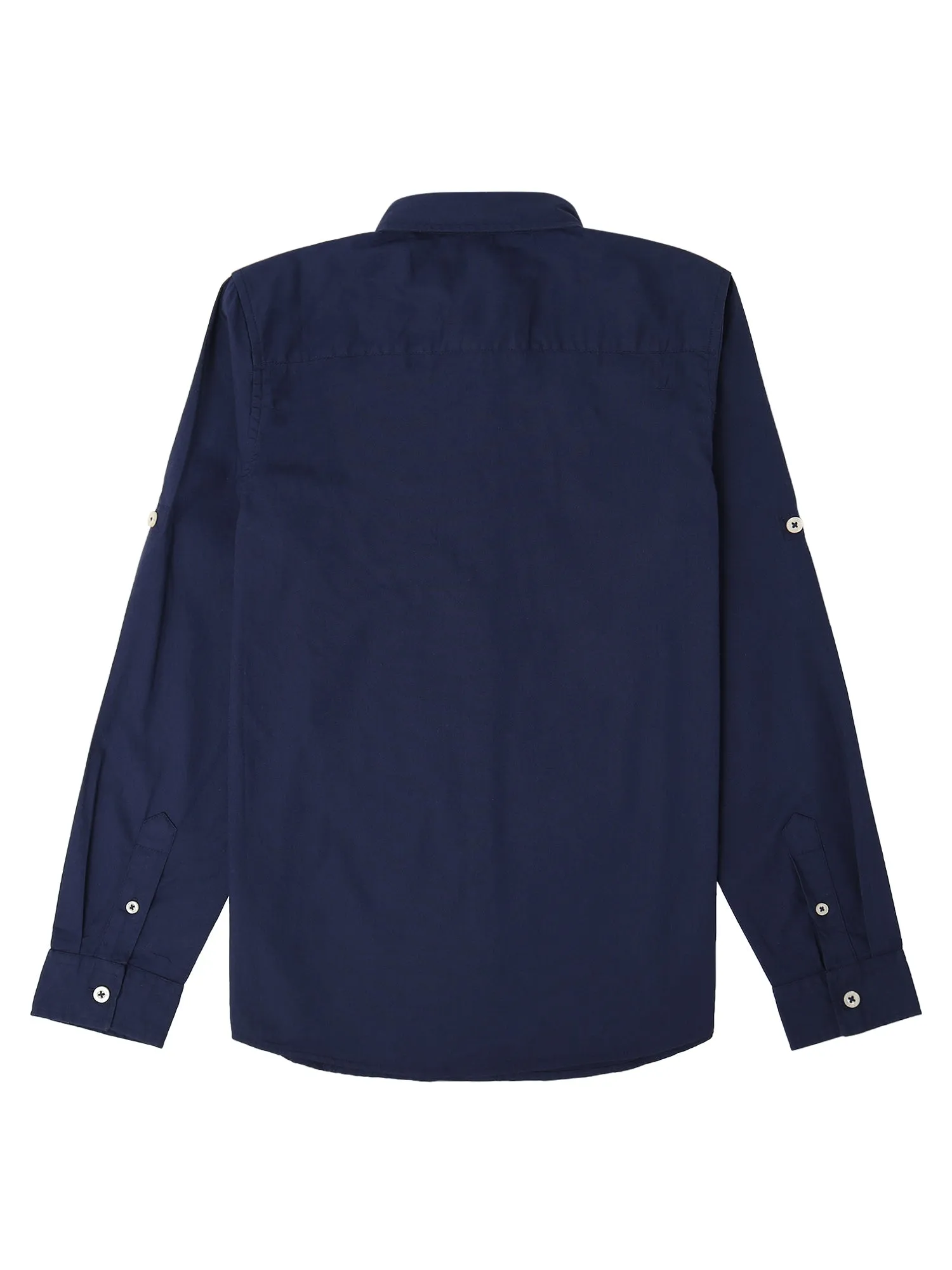 Boy Navy Blue Shirt