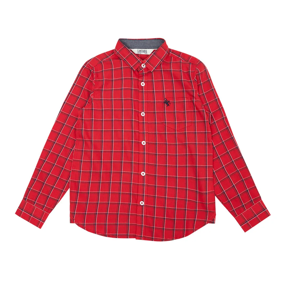 Boys Red Shirt