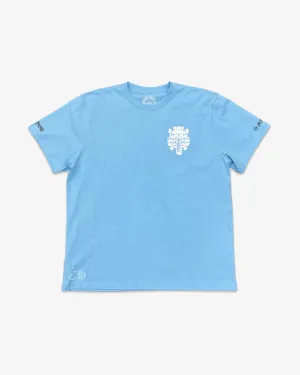 CHROME HEARTS MIAMI ART DAGGER BASEL EXCLUSIVE BABY BLUE TEE