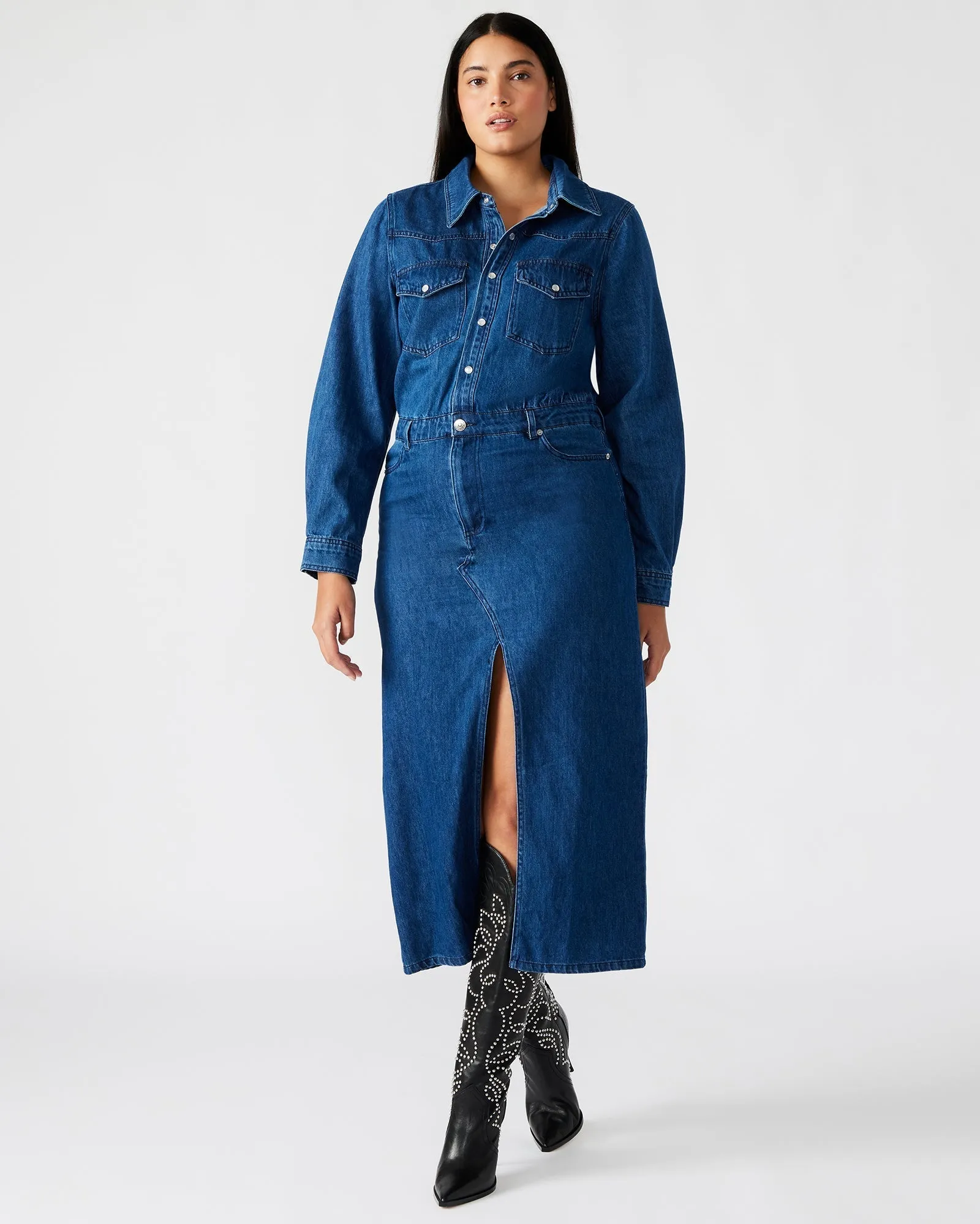 DAKODA DENIM DRESS