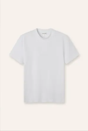 DORIS relaxed cotton tee (White)