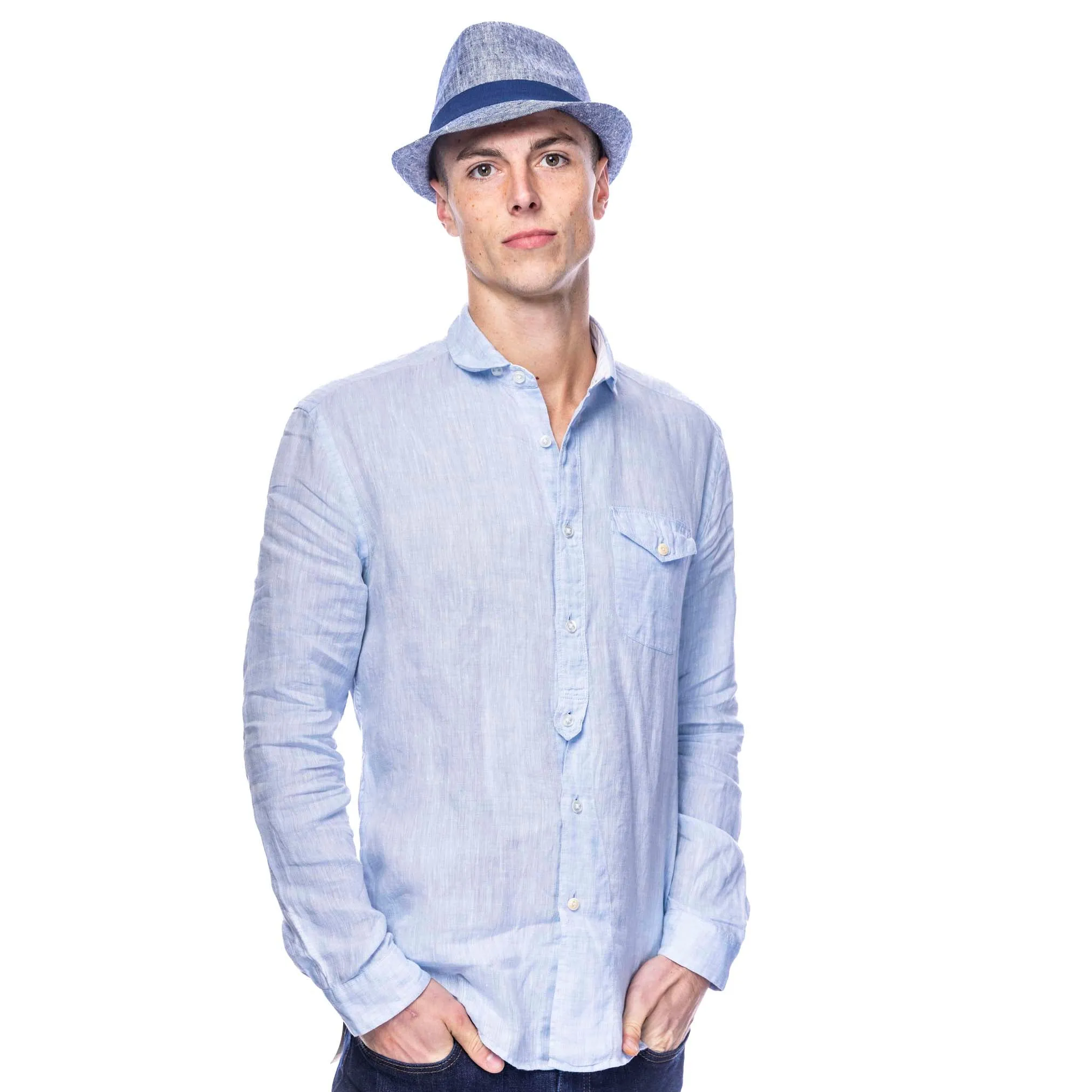 Elwood Linen Trilby