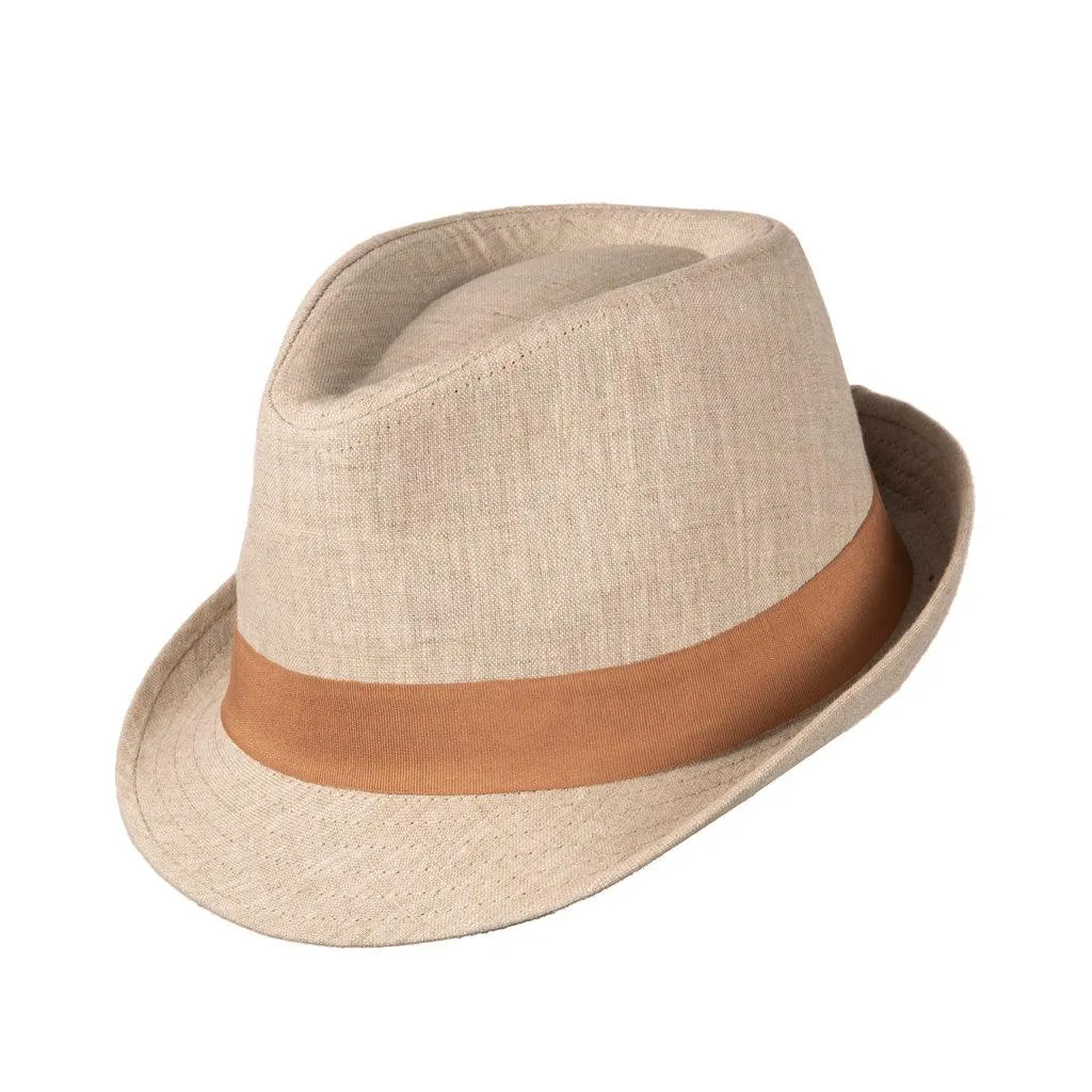 Elwood Linen Trilby