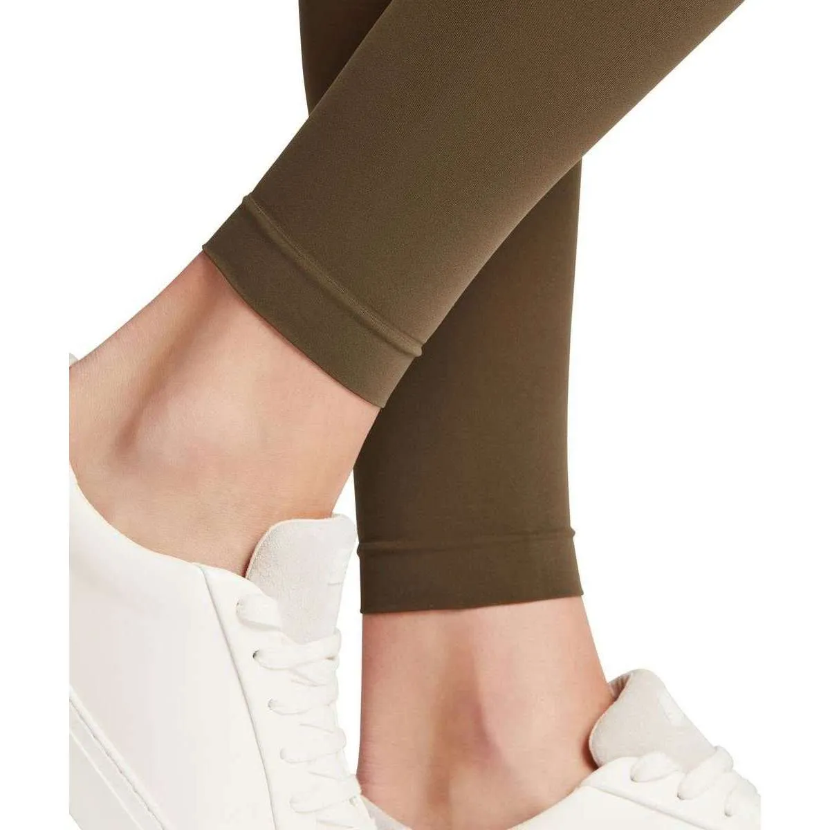 Falke Pure Matt 50 Denier Leggings - Military Khaki