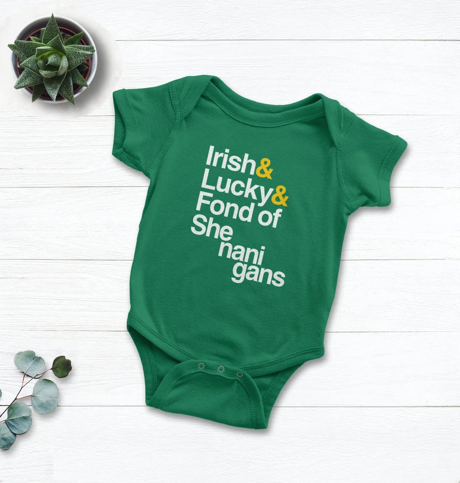 Irish T-Shirt (Lucky and Fond of Shenanigans)