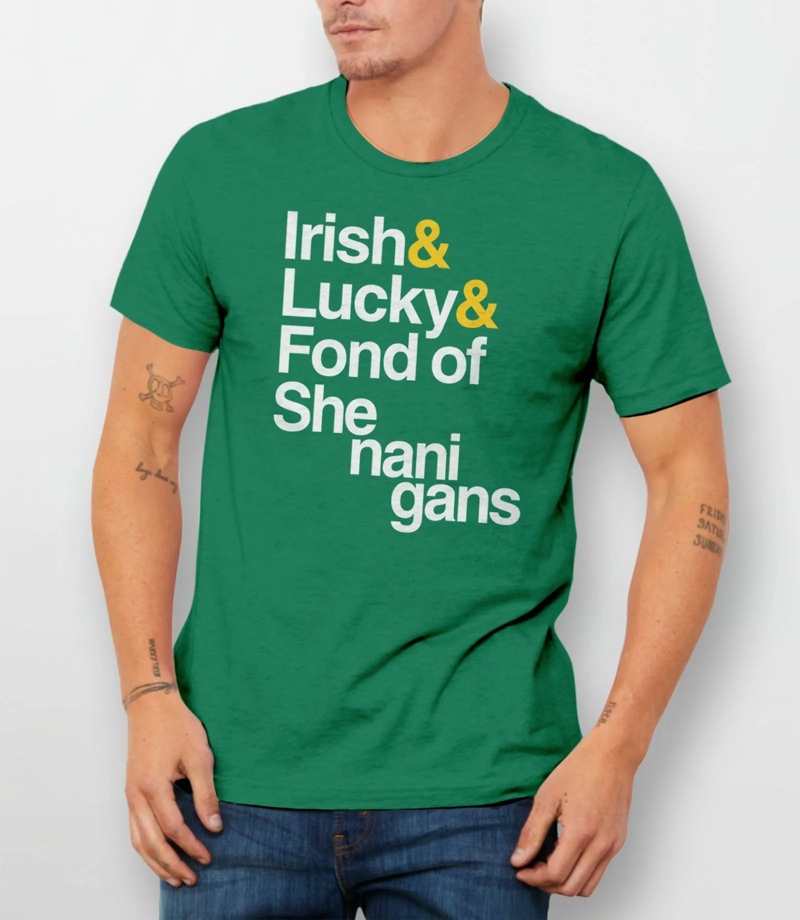 Irish T-Shirt (Lucky and Fond of Shenanigans)