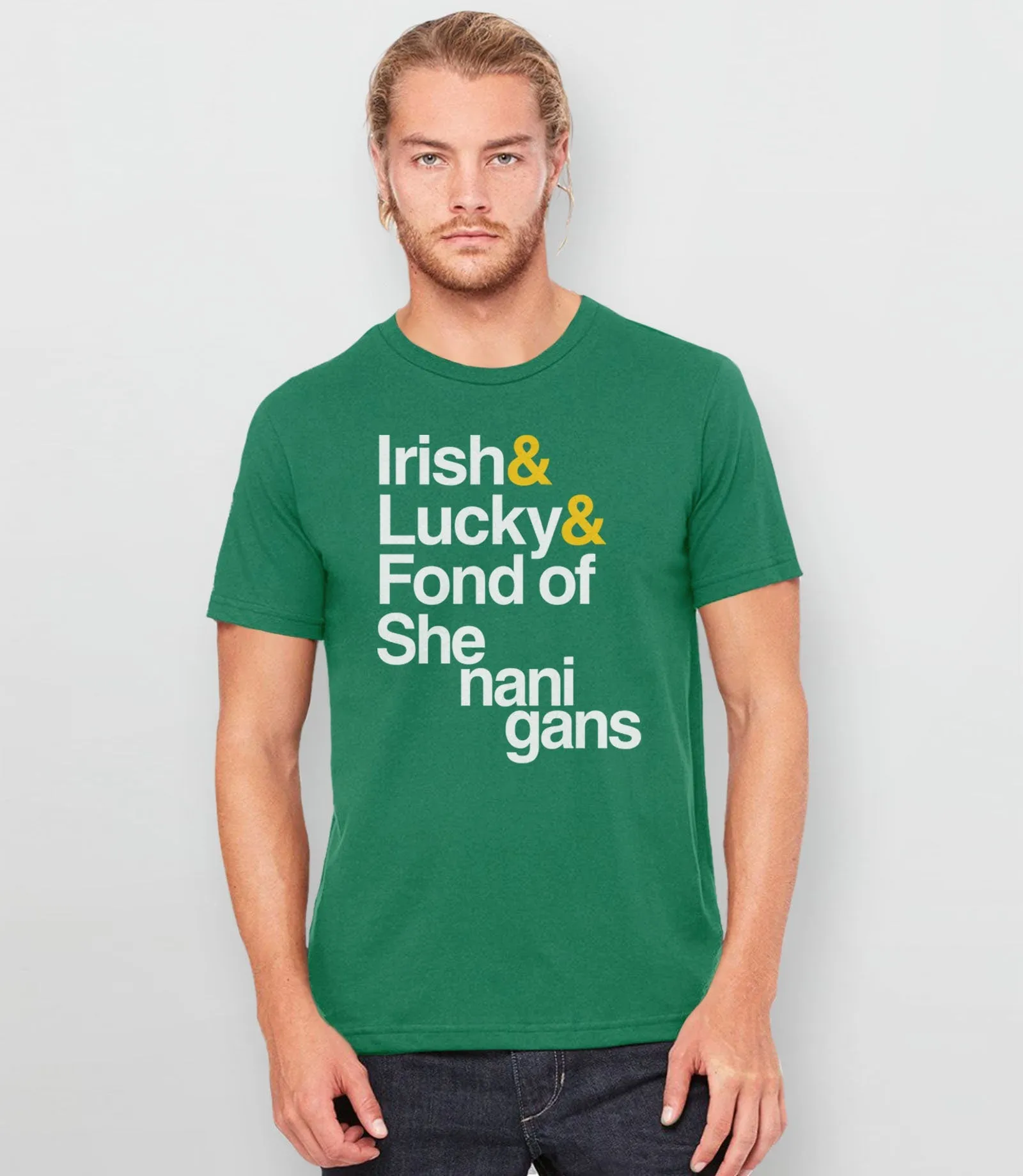 Irish T-Shirt (Lucky and Fond of Shenanigans)