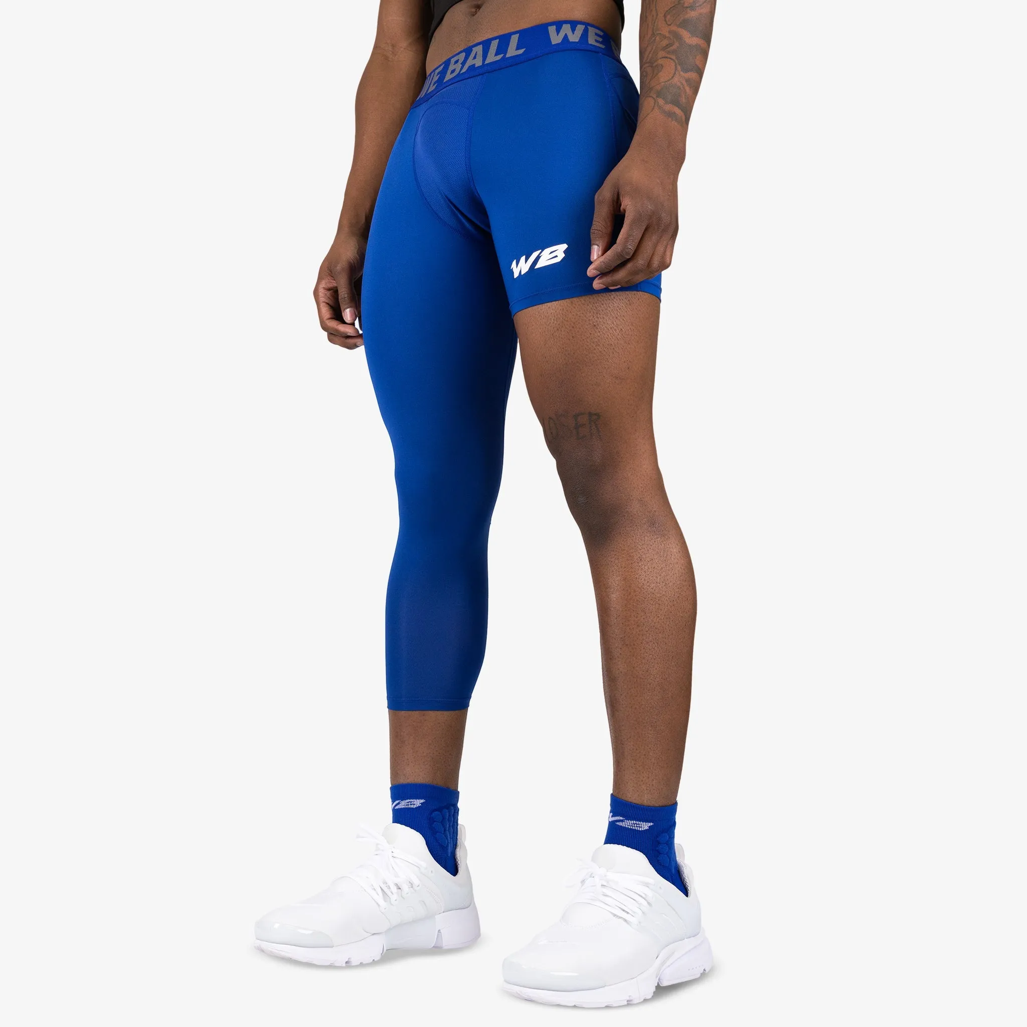 ISO LEG WBTECH™ 3/4 TIGHTS (BLUE)