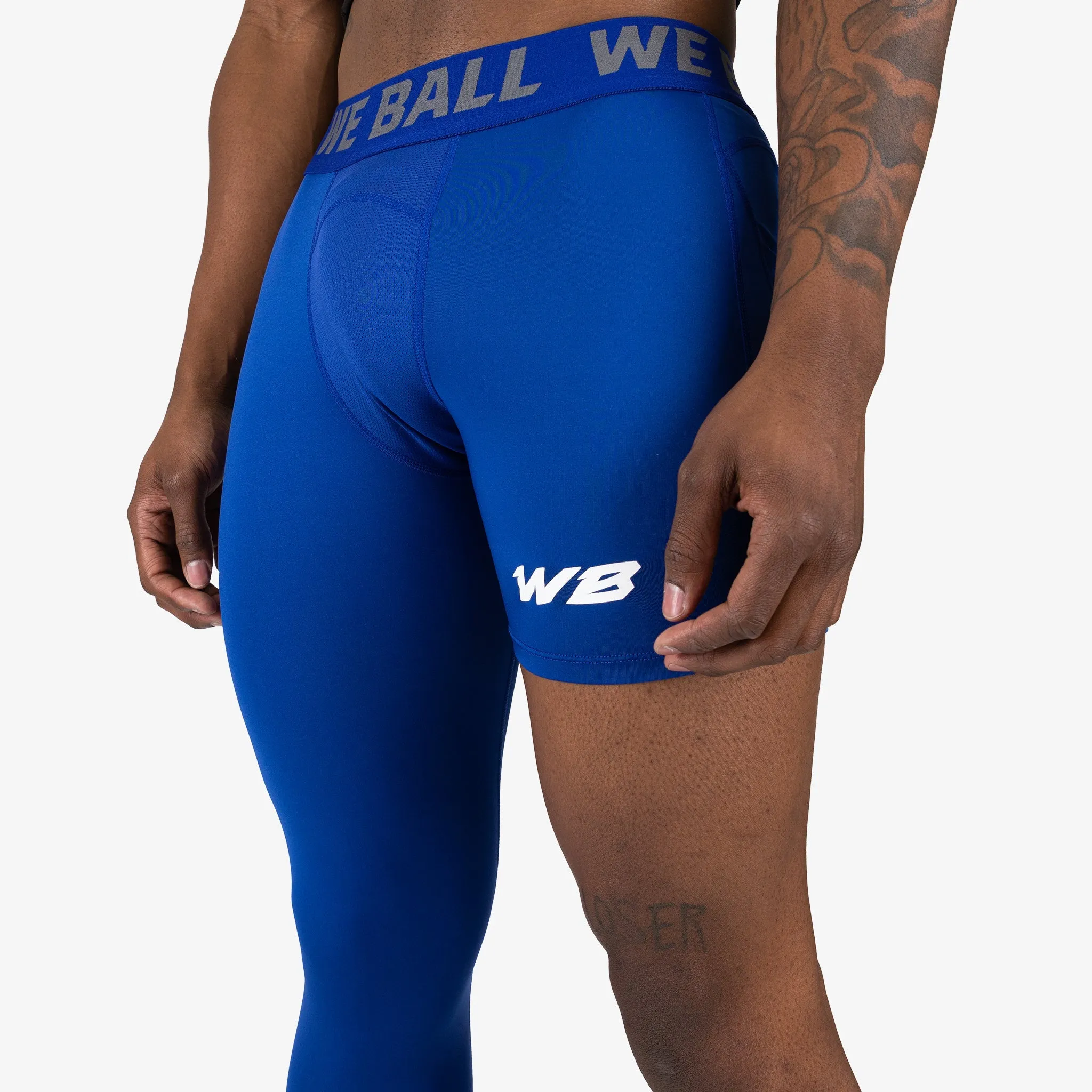 ISO LEG WBTECH™ 3/4 TIGHTS (BLUE)