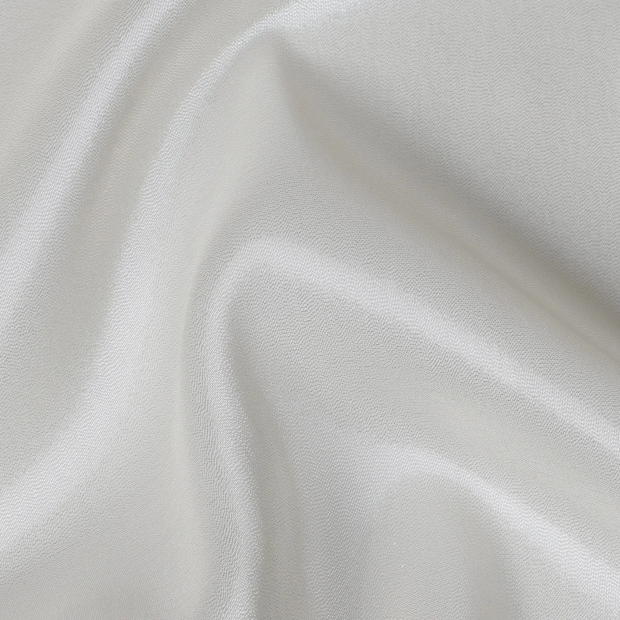 Ivory Silk French Lamé Fabric, 110 cm Wide, Made in France-D21020