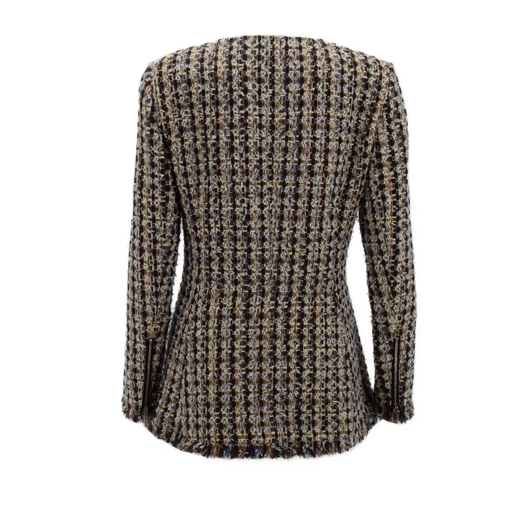 LAFAYETTE 148 TWEED JACKETS BLUE S | 2