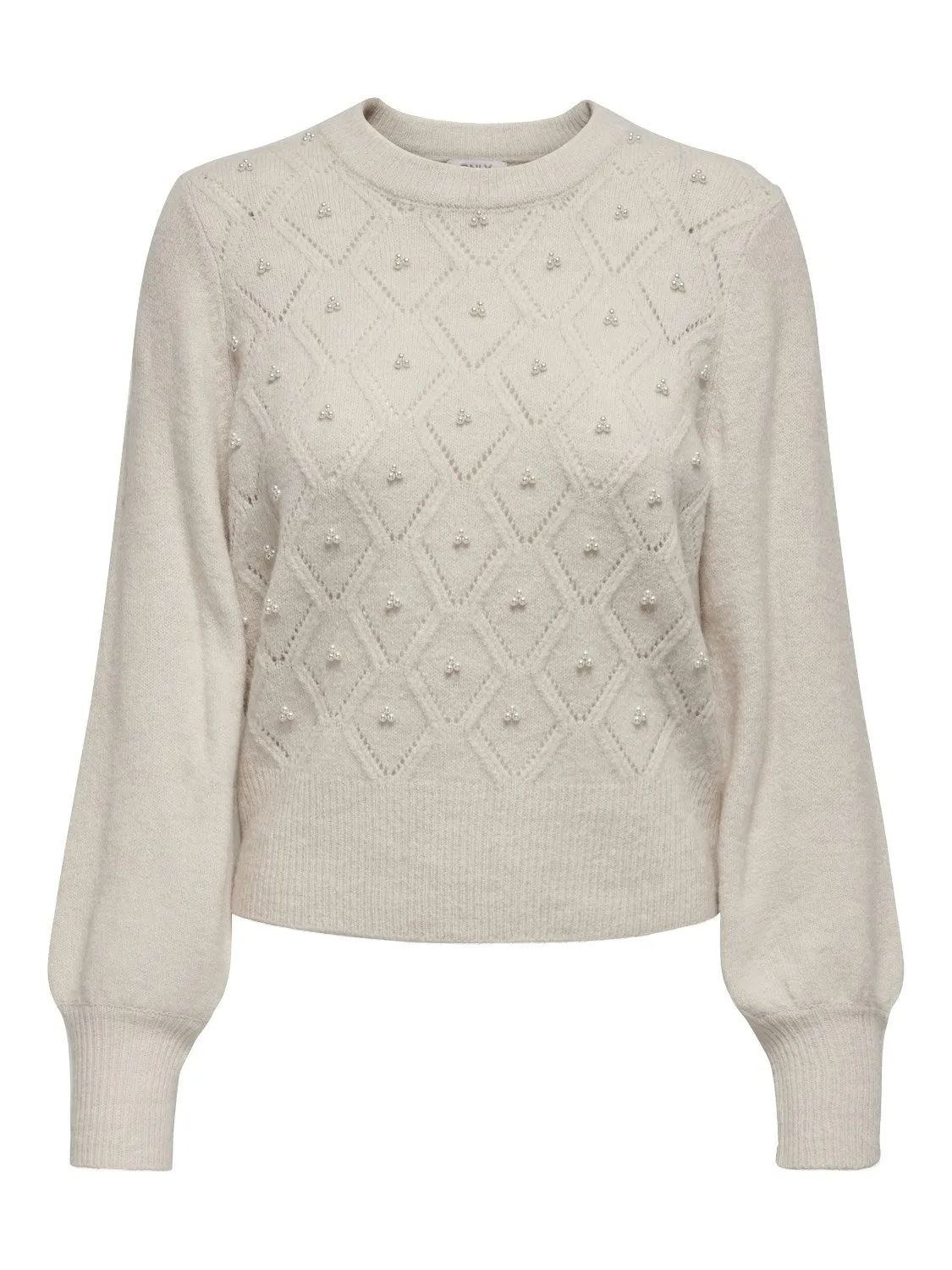 Leandra Moonbeam Pearl Embellished Pullover