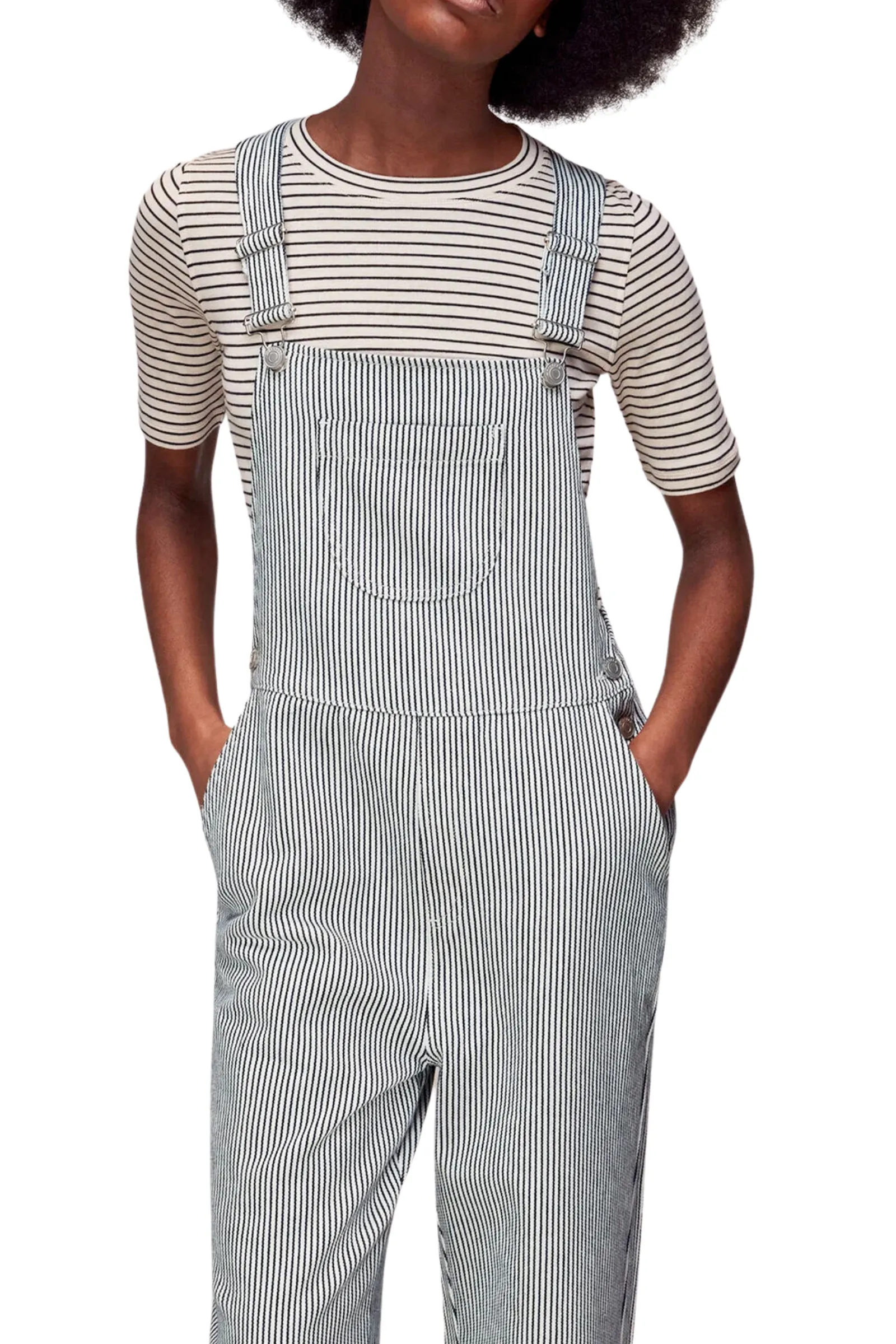 Leni Stripe Dungaree