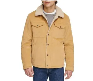 LEVI'S - Corduroy High Pile Fleece Lined Trucker Shacket