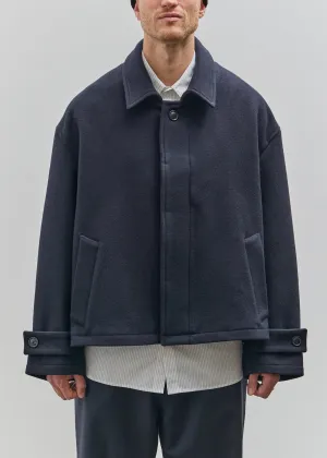 Lownn Short Mac Coat, Navy