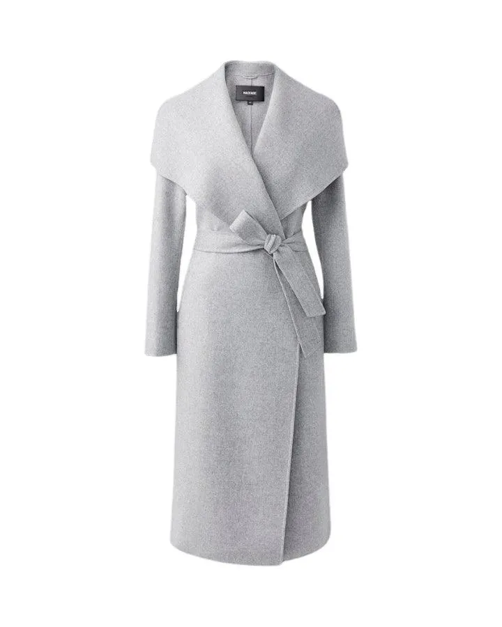 Mackage Mai Wrap Wool Trench Coat