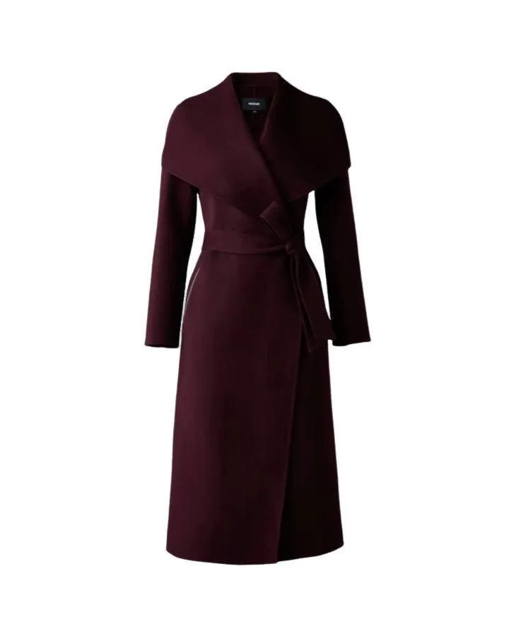 Mackage Mai Wrap Wool Trench Coat