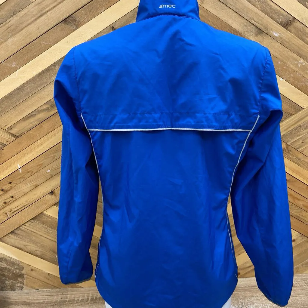 MEC - Women's Windbreaker Jacket - MSRP comp $120: Blue/Grey-women-SM