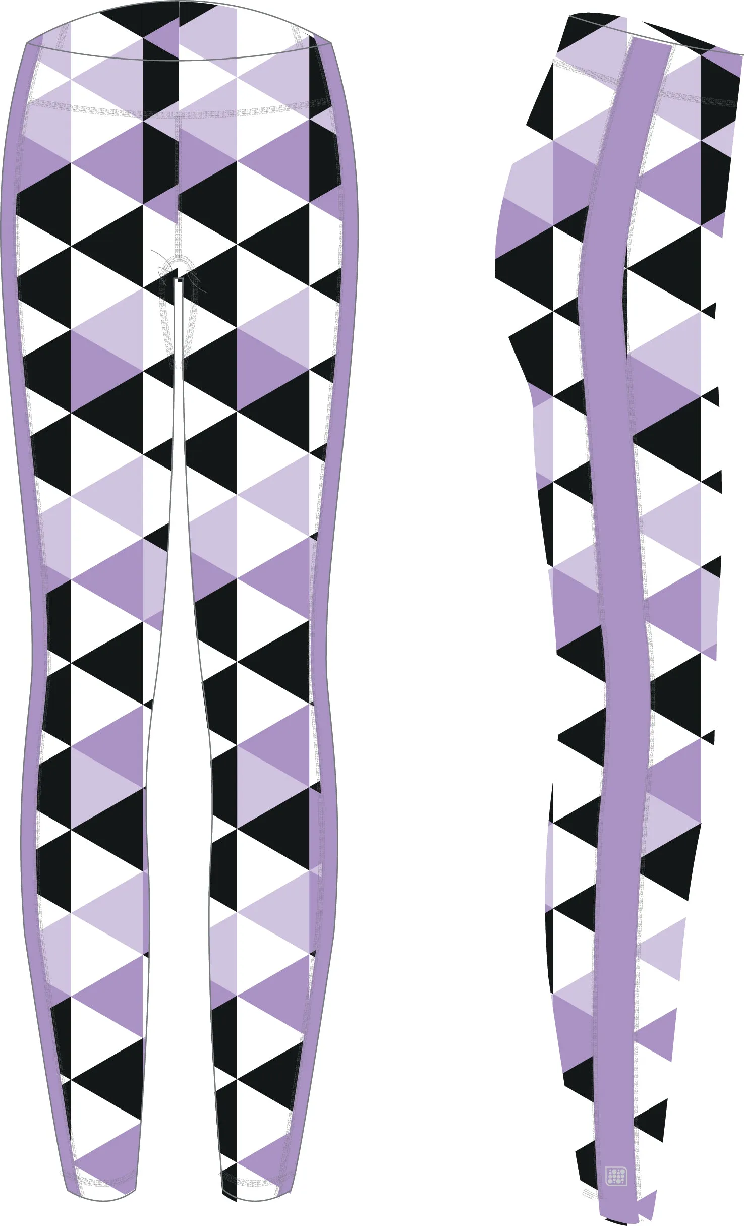 MIRC Men's Diamond Rowing Legging