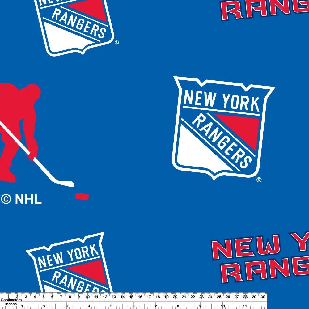 New York Rangers - NHL Fleece Print - Logo