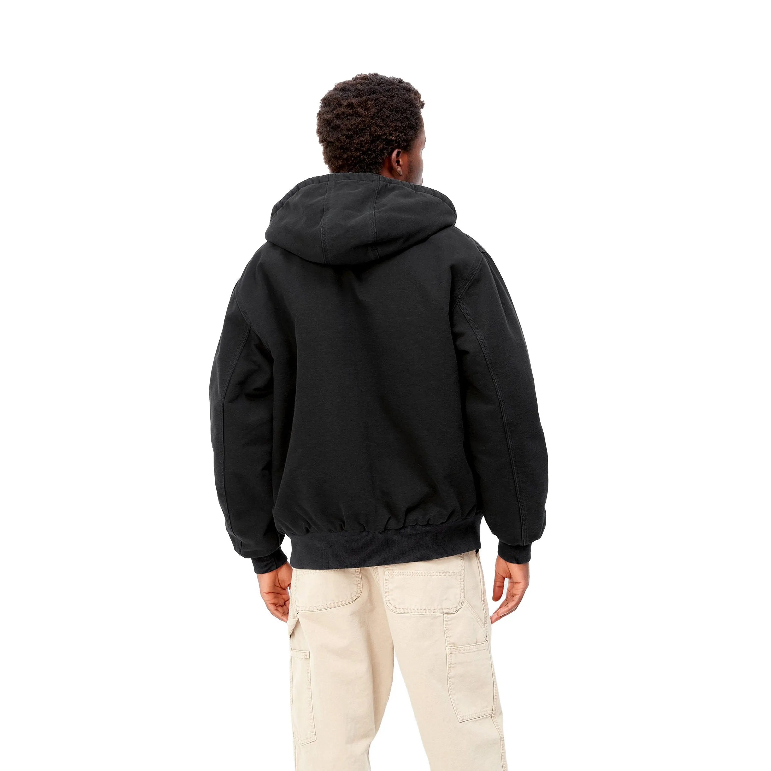 OG ACTIVE JACKET BLACK AGED CANVAS