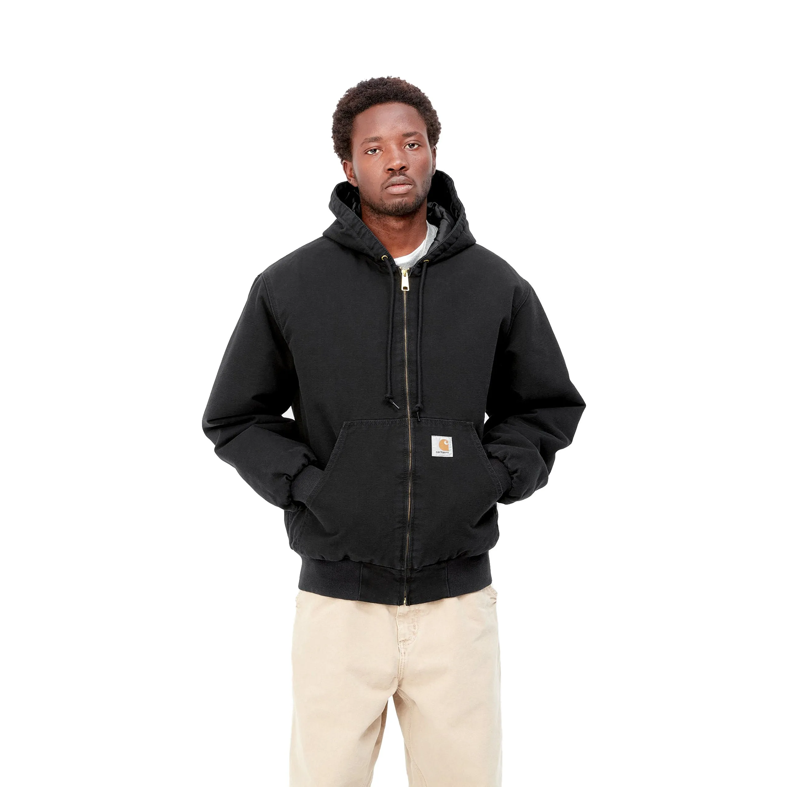 OG ACTIVE JACKET BLACK AGED CANVAS