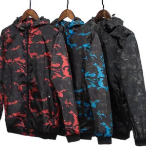 Spring and Autumn Hooded Jacket Men's Long Sleeve Slim Trends Handsome Men's Jackets Teen Tops