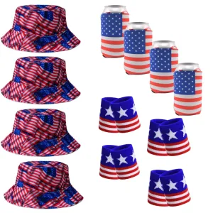 Stars and Stripes Party Pack for 4