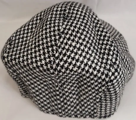 Wadsworth -- Cotton Duckbill Cap -- Black/White