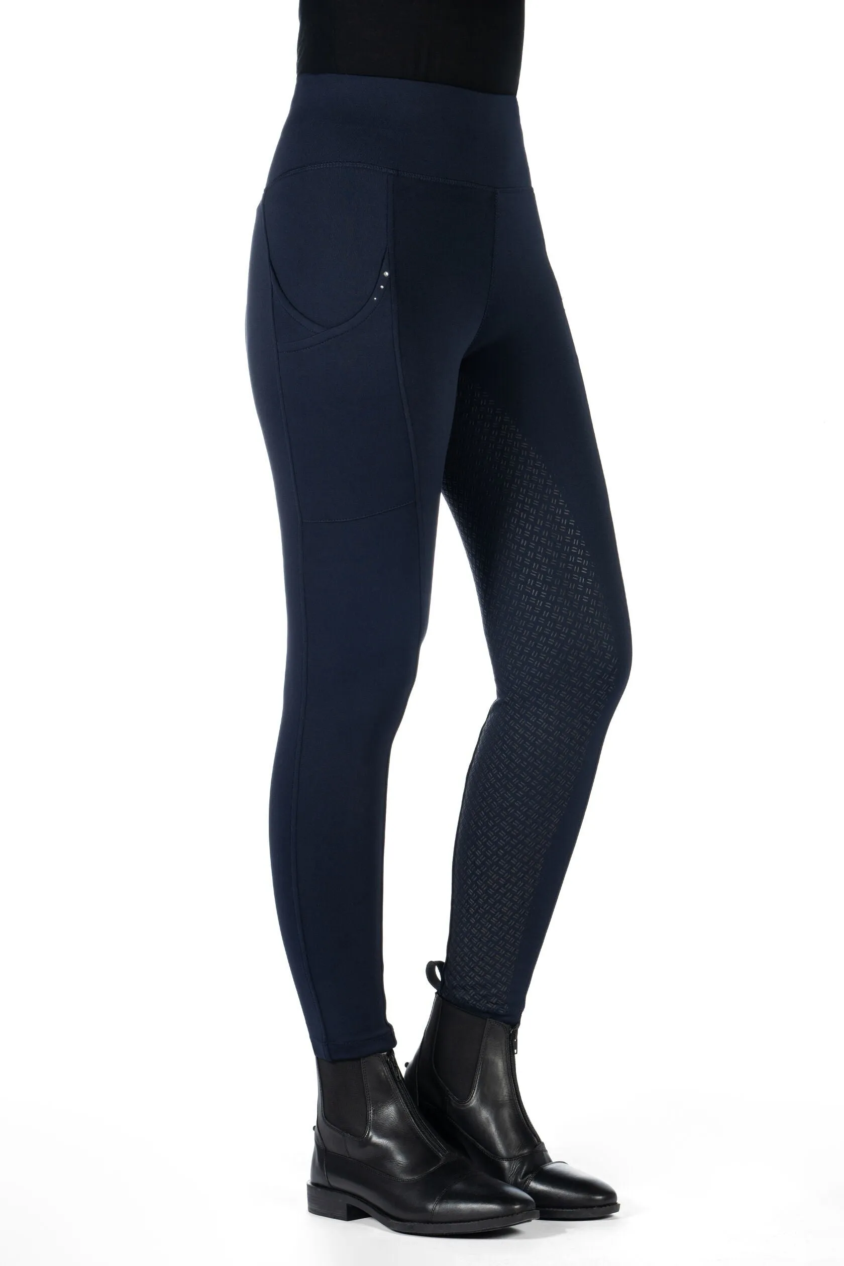 Winter Riding Leggings Cosy II with Full Silicone Seat