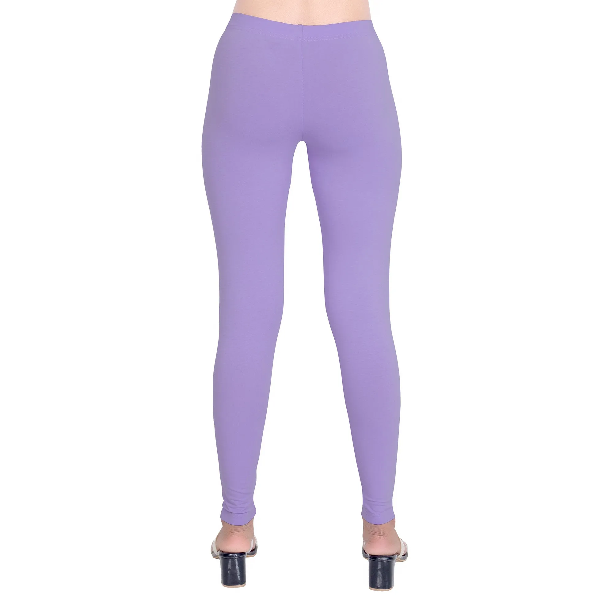 Women Lilac Breathable Long Length Legging