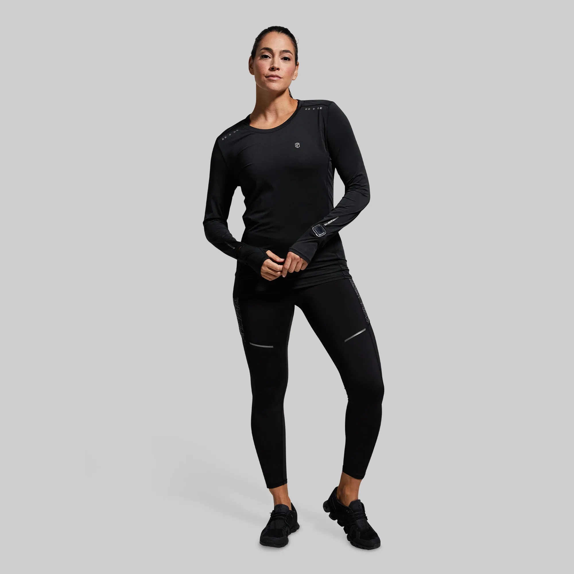 Women's Pace Running Tight (Black)