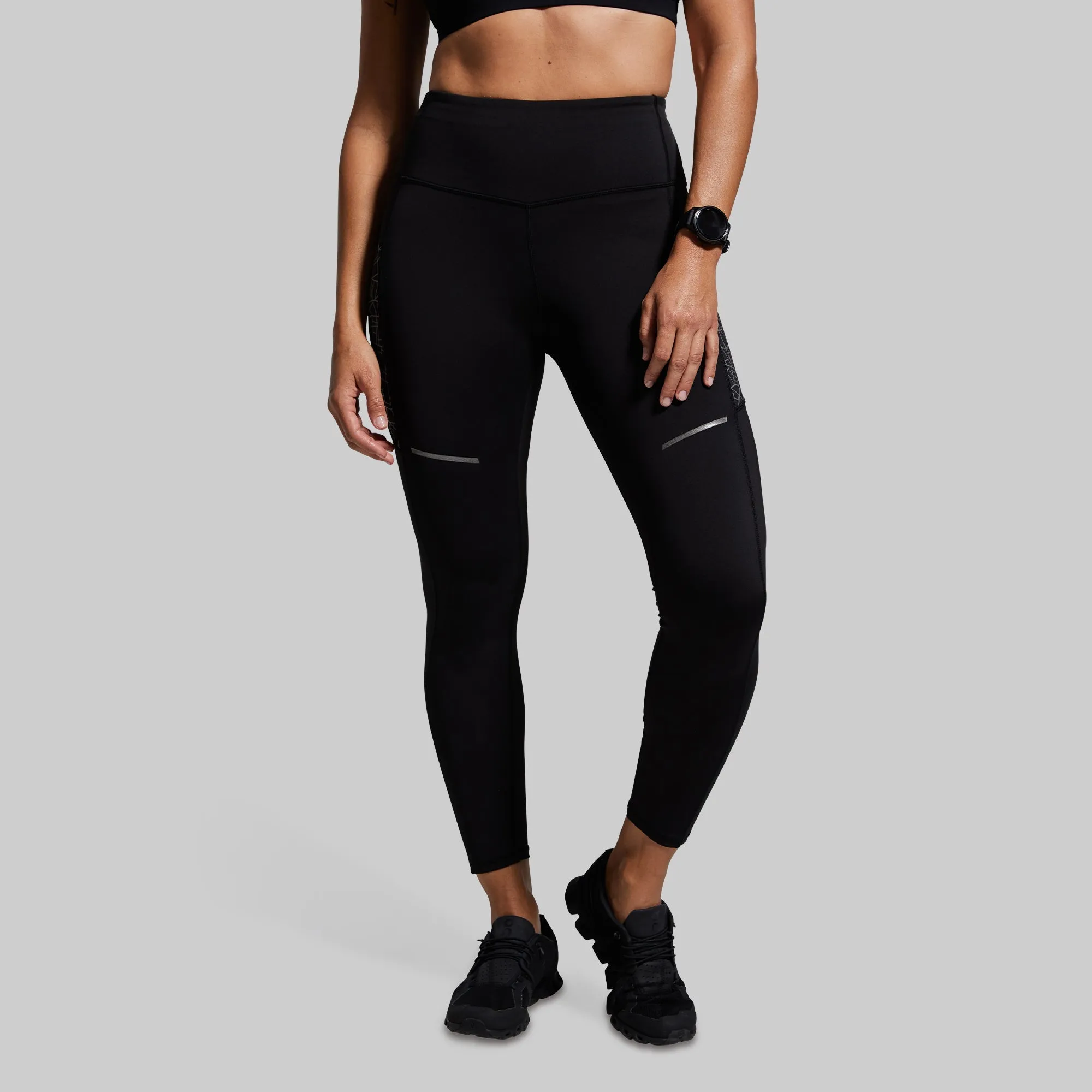 Women's Pace Running Tight (Black)