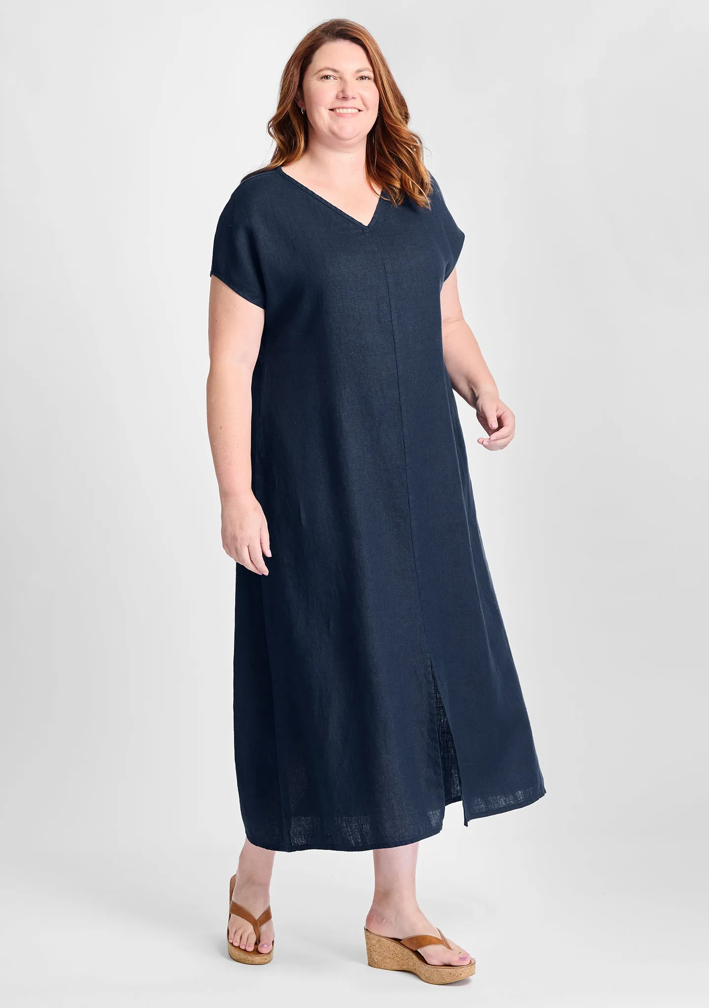 Yara Dress - Linen Maxi Dress - FINAL SALE