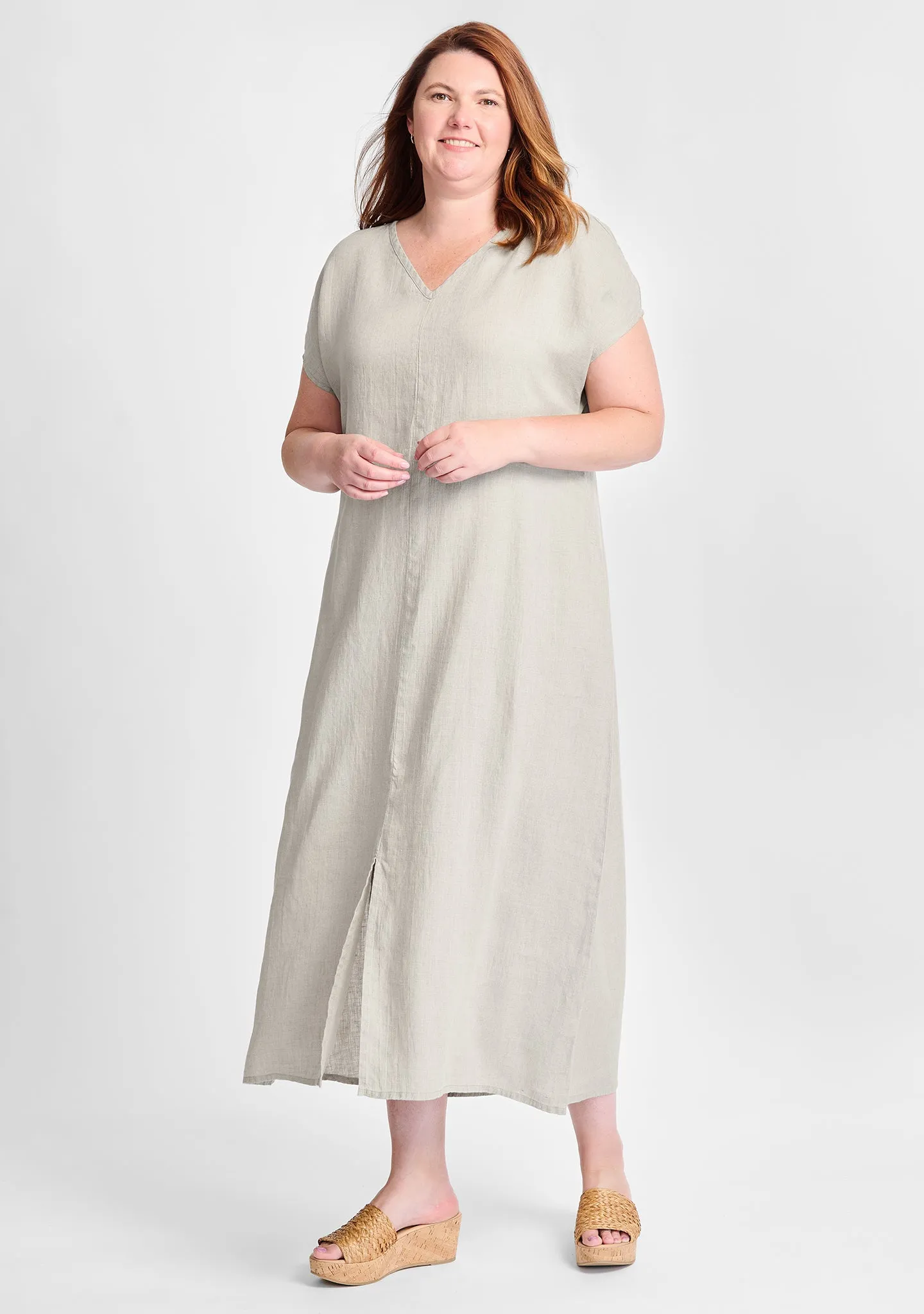 Yara Dress - Linen Maxi Dress - FINAL SALE