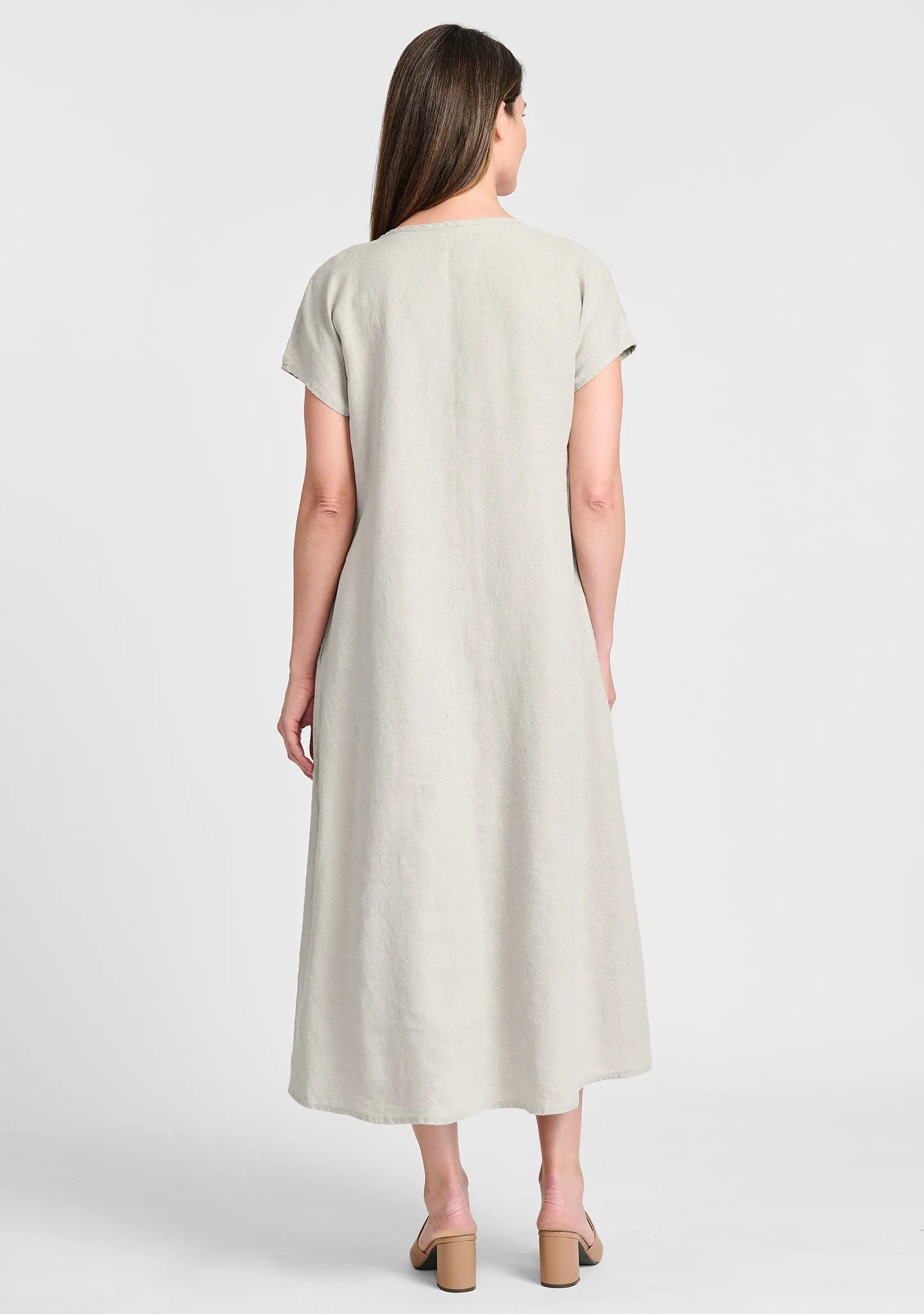 Yara Dress - Linen Maxi Dress - FINAL SALE